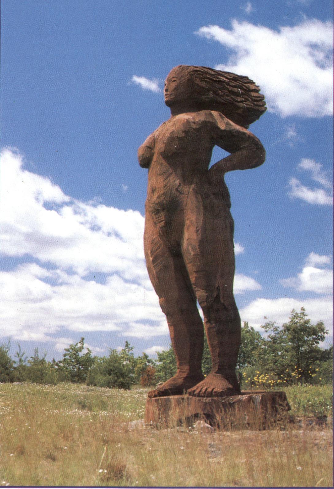 woman- sculpture by S. Lindsay